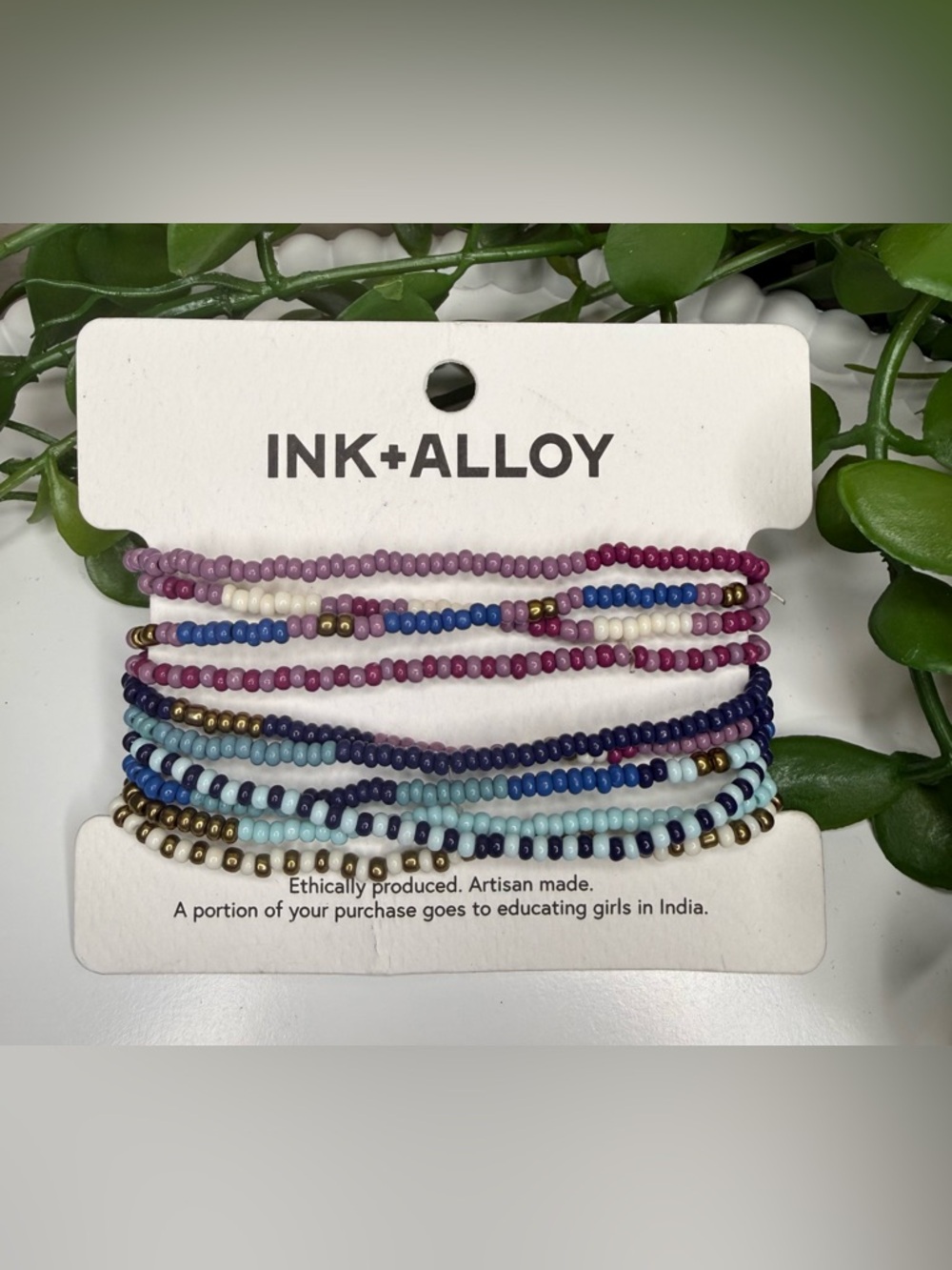 Ink + Alloy Set of 10 Bracelets